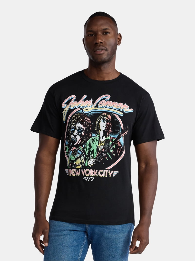 John Lennon Men's & Big Men's Graphic T-Shirt, Sizes S-3XL