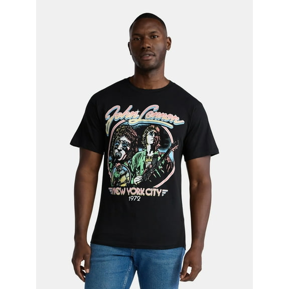 John Lennon Men's & Big Men's Graphic T-Shirt, Sizes S-3XL