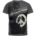 thumbnail image 1 of John Lennon Men's Painted On The Wall Short Sleeve T Shirt, 1 of 1