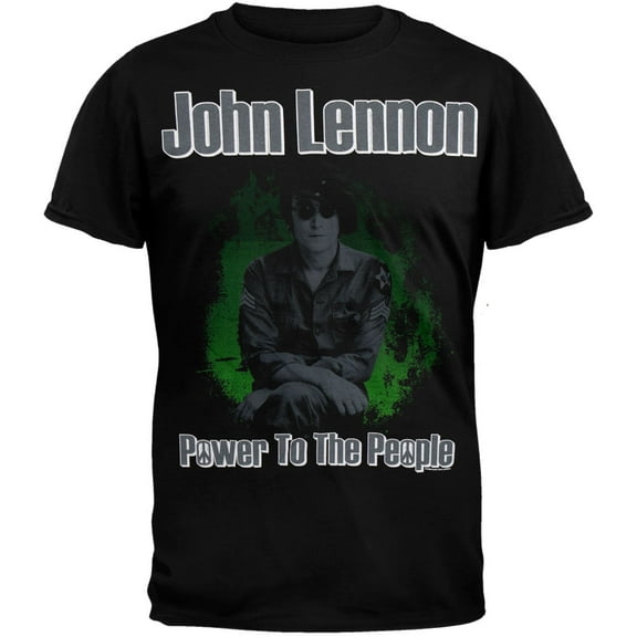 John Lennon Men's Power To The People Short Sleeve T Shirt