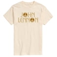 thumbnail image 1 of John Lennon - Peace Logo - Men's Short Sleeve Graphic T-Shirt, 1 of 4