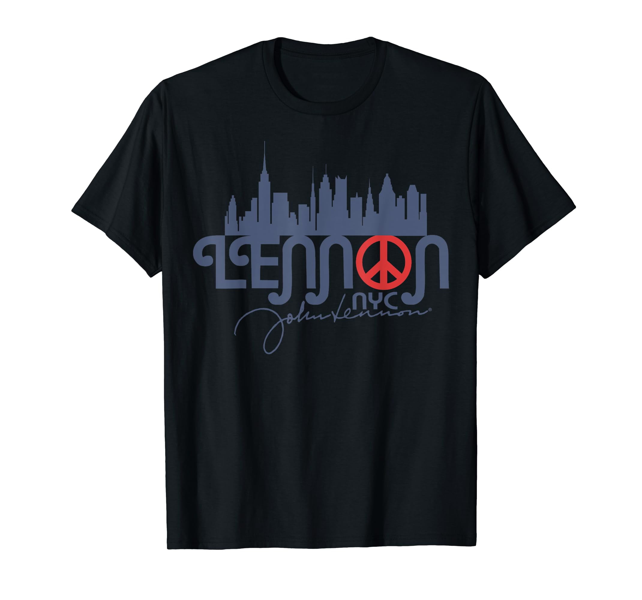 John Lennon - Peace, NYC T-Shirt - Walmart.com