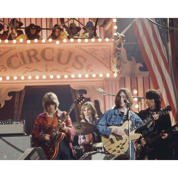 John Lennon Rock & Roll Circus 1968 Eric Clapton Keith Richards 24X36 Classic Hollywood Poster