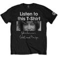 thumbnail image 1 of John Lennon Unisex T-Shirt Listen Lady (XXXXX-Large), 1 of 3