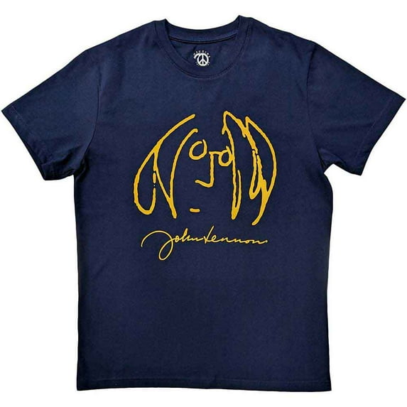 John Lennon Unisex T-Shirt: Self Portrait (Large)
