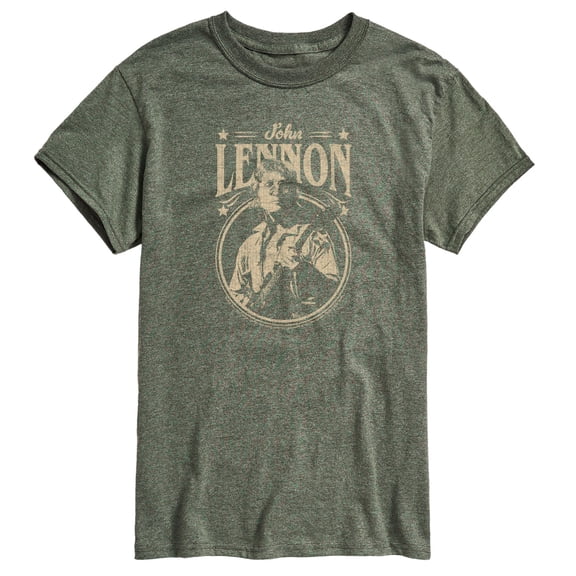 John Lennon - Vintage Guitar - Men's Short Sleeve Graphic T-Shirt