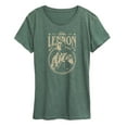 thumbnail image 1 of John Lennon - Vintage Guitar - Women's Short Sleeve Graphic T-Shirt, 1 of 4