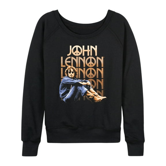 John Lennon - Vintage Look - Women's French Terry Long Sleeve Shirt