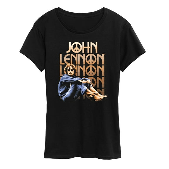 John Lennon - Vintage Look - Women's Short Sleeve Graphic T-Shirt