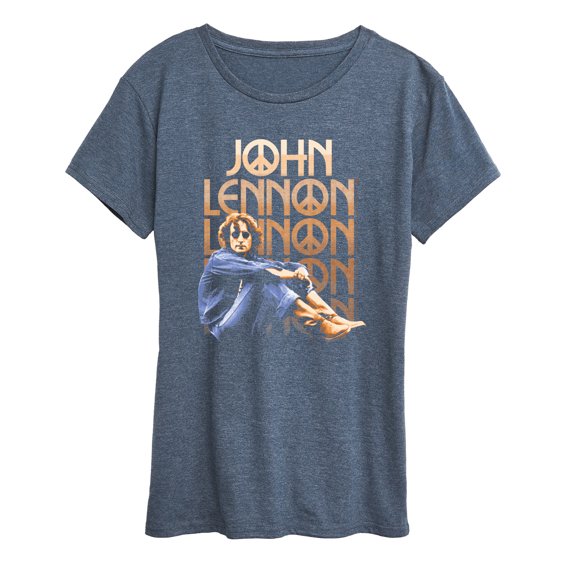 John Lennon - Vintage Look - Women's Short Sleeve Graphic T-Shirt