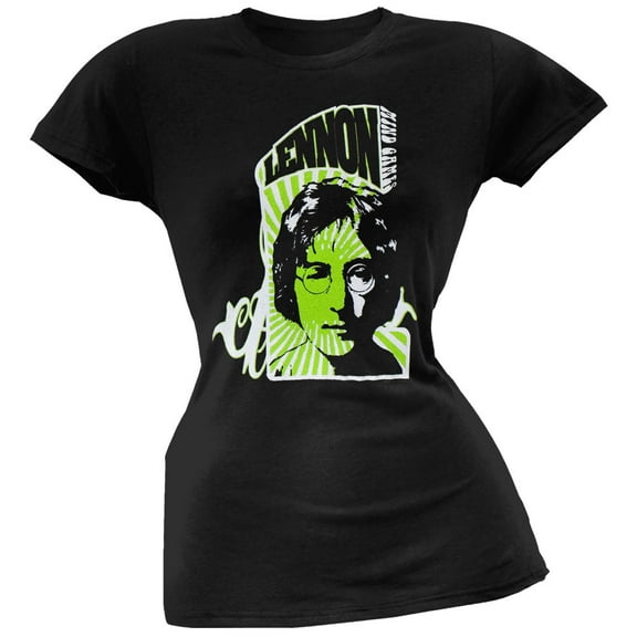 John Lennon Women's Juniors Mind Games Short Sleeve T Shirt
