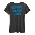 thumbnail image 1 of John Lennon - Working Class Hero - Women's Short Sleeve Graphic T-Shirt, 1 of 4