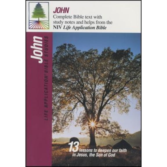 Pre-Owned Life Application Bible Studies: John: NIV (Paperback) by Tyndale House Publishers, Tyndale (Producer)