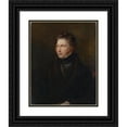 thumbnail image 1 of John Linnell 20x24 Black Ornate Framed Double Matted Museum Art Print Titled: William Collins, R.A. (1831), 1 of 5