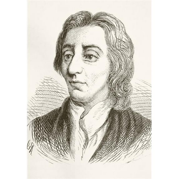 John Locke 1632 To 1704 English Philosopher From The National And Domestic History Of England By William Aubrey Publis 1