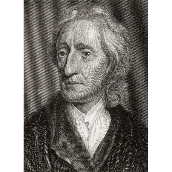 John Locke 1632 To 1704 English Philosopher Poster Print, 24 x 34 - Large