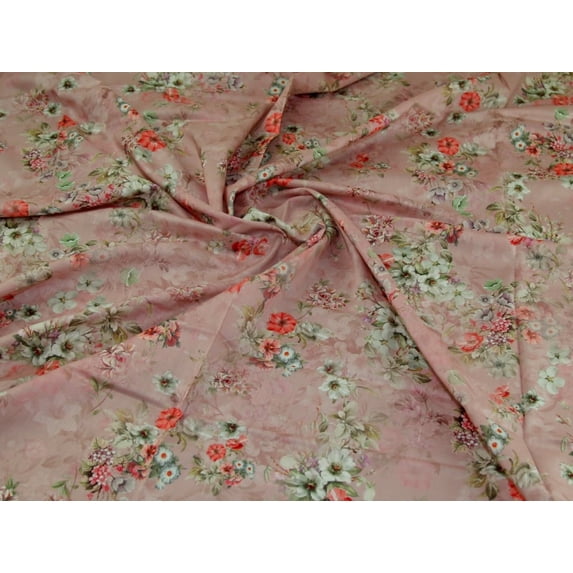 John Louden Cotton Lawn Fabric Rose - per yard