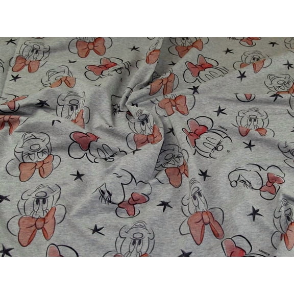 John Louden Loop Back French Terry Stretch Knit Fabric Grey - per yard