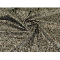 John Louden Woven Stretch Cotton Sateen Fabric Taupe - per yard