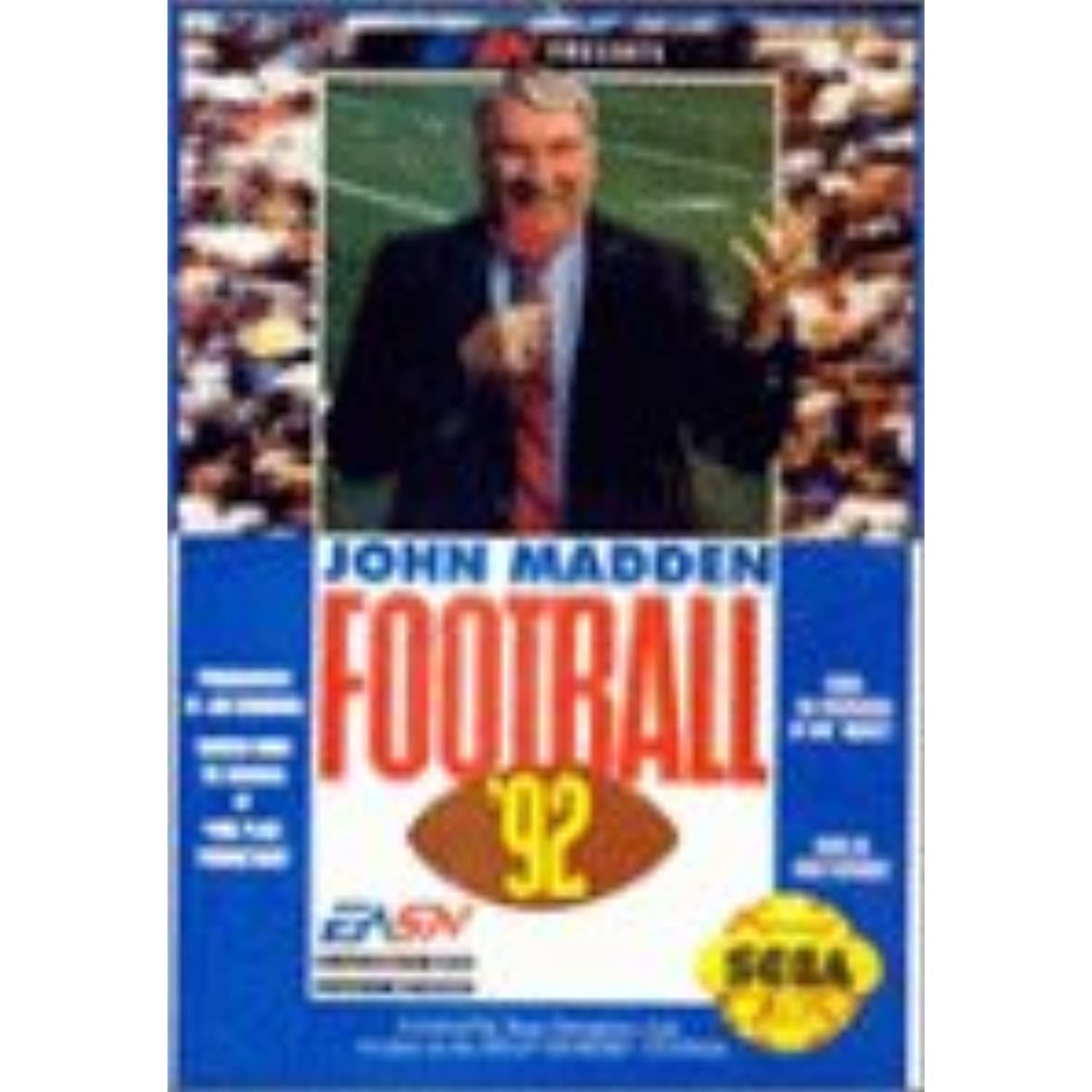 John Madden Football 92: Sega Genesis 