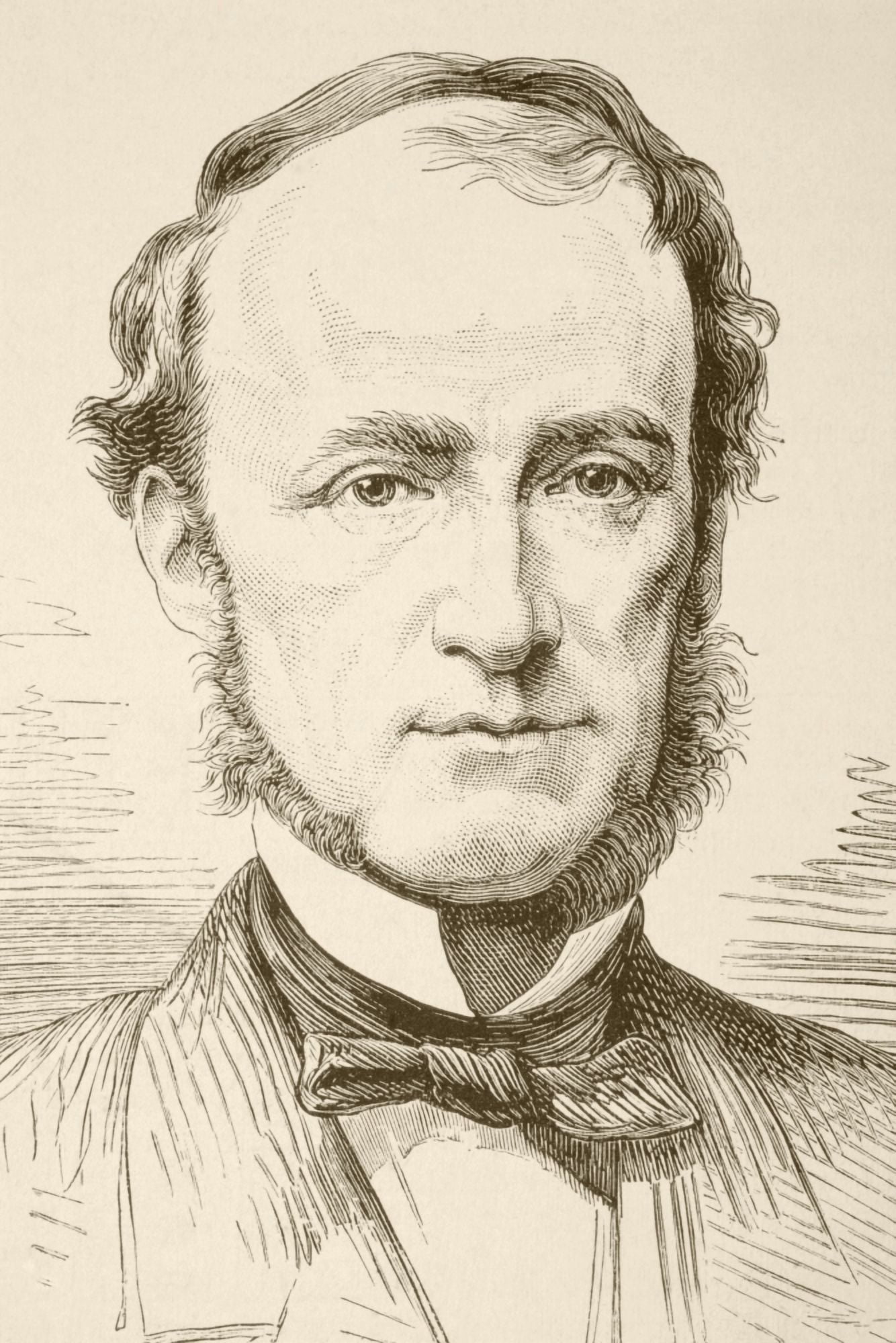 John-Marguerite-???mile Lemoinne 1815 To 1892 French Journalist From A 19Th Century Illustration Canvas Art - Ken Welsh Design Pics (11 x 17)