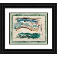 thumbnail image 1 of John Marin 23x20 Black Ornate Framed Double Matted Museum Art Print Titled: Lighthouse, Stonington, Maine (1921), 1 of 5