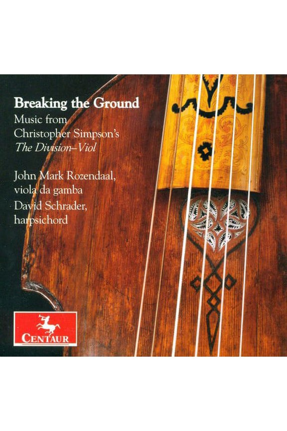 John Mark Rozendaal - Breaking the Ground: Music from Christopher - Music & Performance - CD