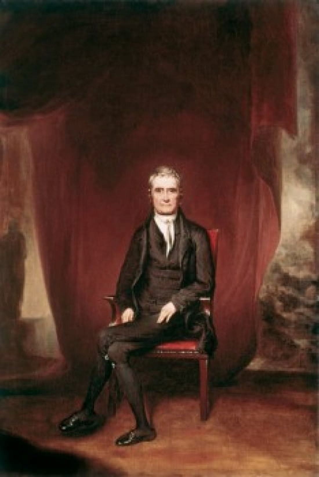 John Marshall 1832 William James Hubard (1807-1862 American) Oil on canvas Canvas Art - William James Hubard (24 x 36)