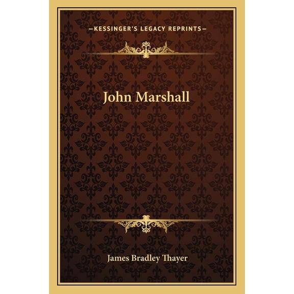 John Marshall (Paperback)