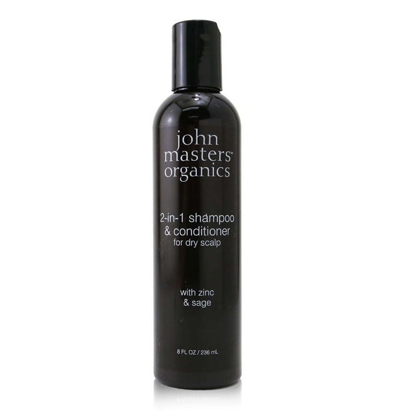 John Masters Organics 2in1 Shampoo & Conditioner For Dry Scalp with Zinc & Sage 236ml/8oz