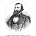 thumbnail image 1 of John Mcdouall Stuart N(1815-1866). Scottish Explorer In Australia. Wood Engraving 1865. Poster Print by, 1 of 1