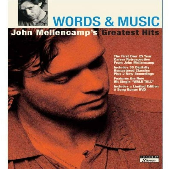 John Mellencamp - Words and Music: John Mellencamp's Greatest Hits - Music & Performance - CD