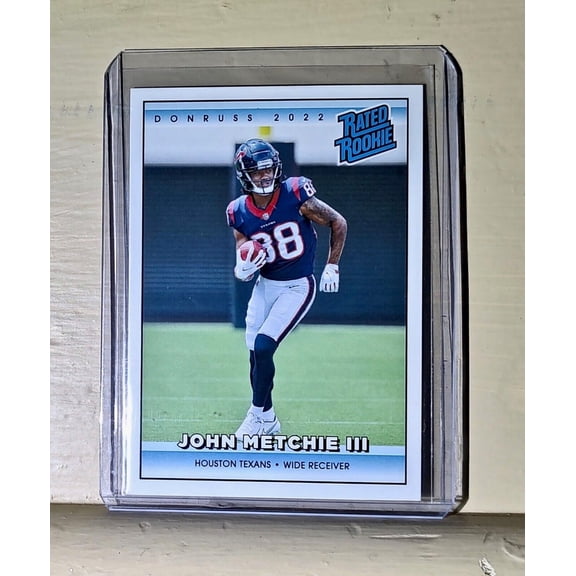 John Metchie III 2022 NFL Panini #16 Rated Rookie Retro Football Card 1/4094