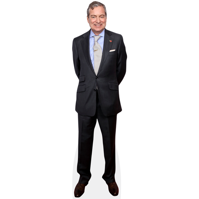 John Middleton (Grey Suit) Mini Cardboard Cutout Standee
