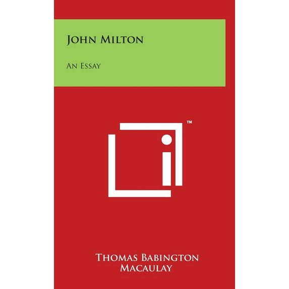 John Milton : An Essay (Hardcover)