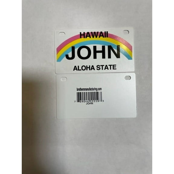 John Mini Bike Plate Add On Accessory