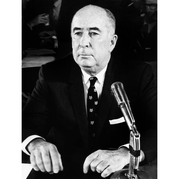 John Mitchell Before Senate Judiciary Committee On March 14 History (24 x 36)