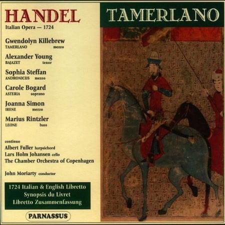 John Moriarty - Tamerlano - Music & Performance - CD