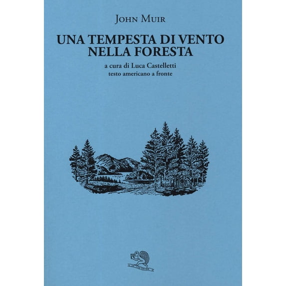 John Muir,Luca Castelle Una tempesta di vento nella foresta. Testo americano a fro (Paperback)