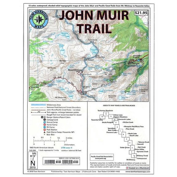 Pre-Owned John Muir Trail: 9781877689345