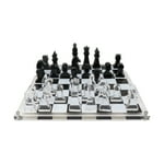 Hansen Classic Games - Acrylic Chess Set 14" Board and 4" King