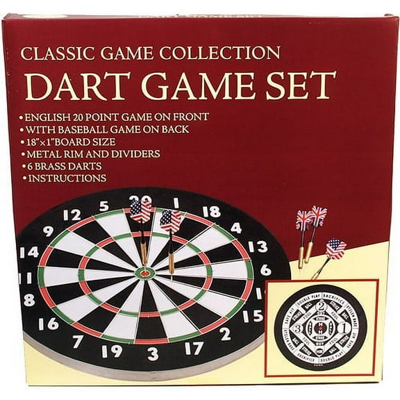 John N. Hansen Co. Classic Game Collection - Dart Game Set
