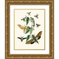 thumbnail image 1 of John Obadiah Westwood 11x14 Gold Ornate Wood Frame and Double Matted Museum Art Print Titled - The Cabinet of Oriental Entomology Pl Xxxi (1848), 1 of 4