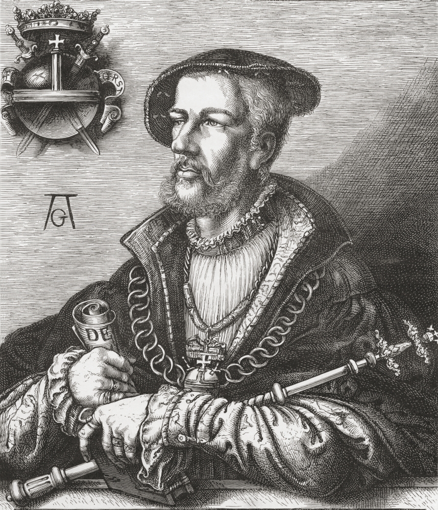 John Of Leiden Aka John Bockold Or John Bockelson C1509 Canvas Art - Ken Welsh Design Pics (26 x 30)