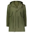 thumbnail image 1 of John Ownbey Mens M-1951 Fishtail Parka, OD Green, 80 Cotton/ 20 Nylon, 1 of 2