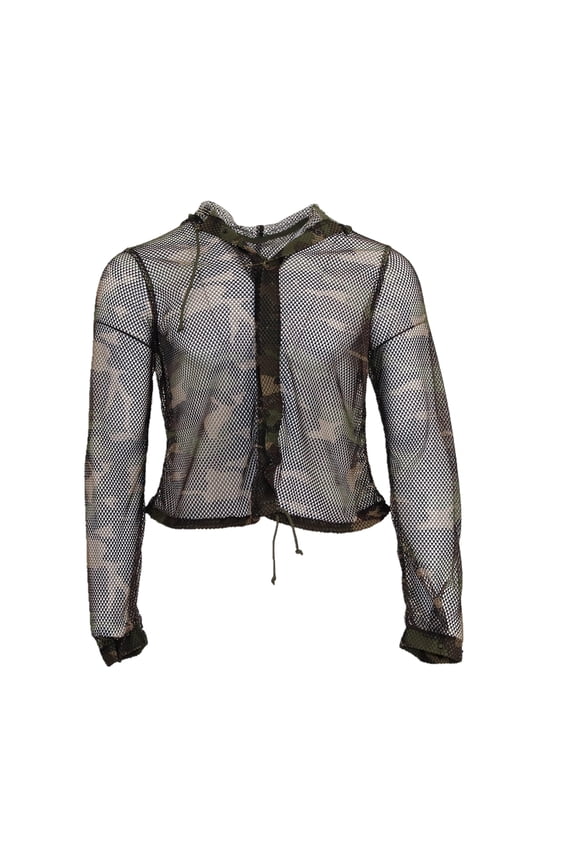 Mosquito Style Jacket Lightweight, Camo / X-Small Regular - Made in USA.