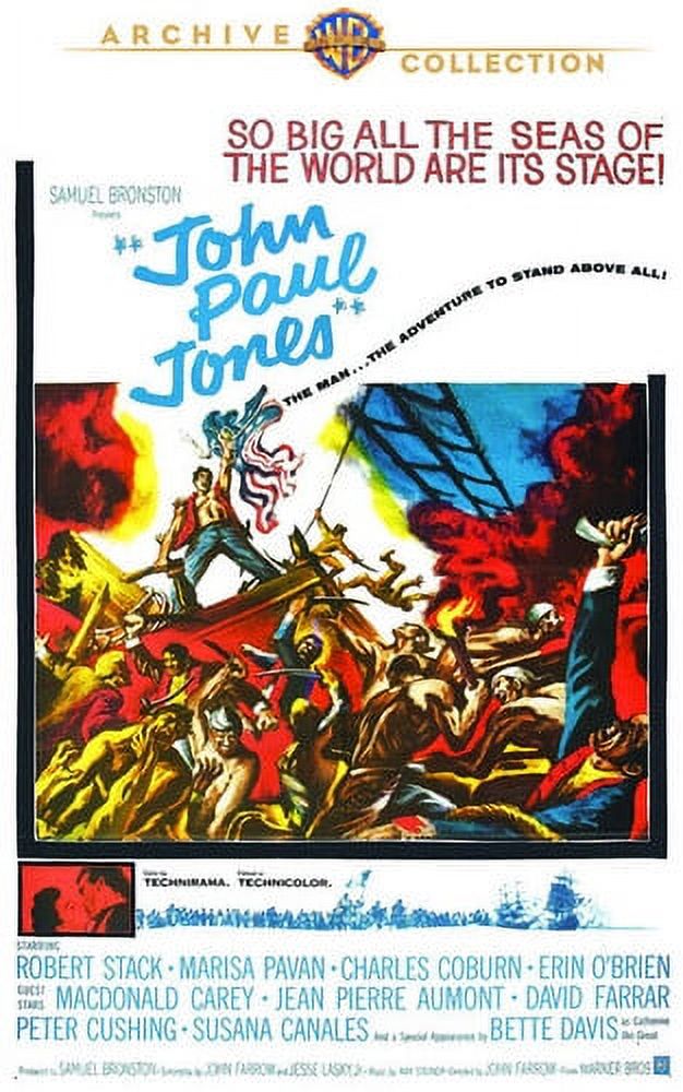 John Paul Jones (DVD), Warner Archives, Action & Adventure - image 1 of 1