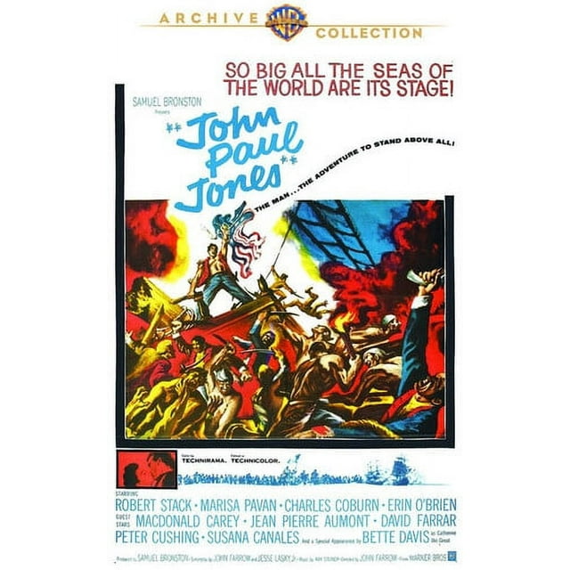 John Paul Jones (DVD), Warner Archives, Action & Adventure