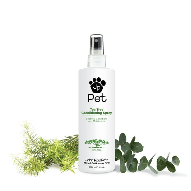 John Paul Pet Tea Tree Conditioning Spray for Dogs and Cats, Soothes