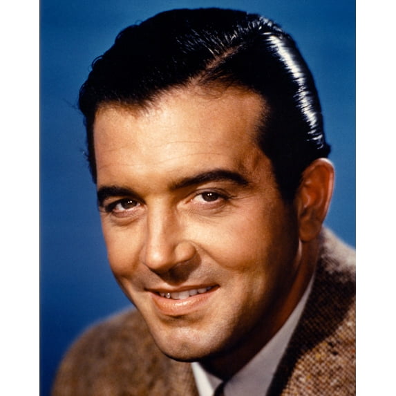 John Payne Color Studio Portrait Pose 24X36 Classic Hollywood Poster